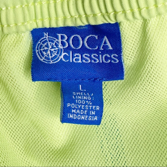 Men's Boca Classics Swim Trunks Shorts Size Large - Picture 3 of 5